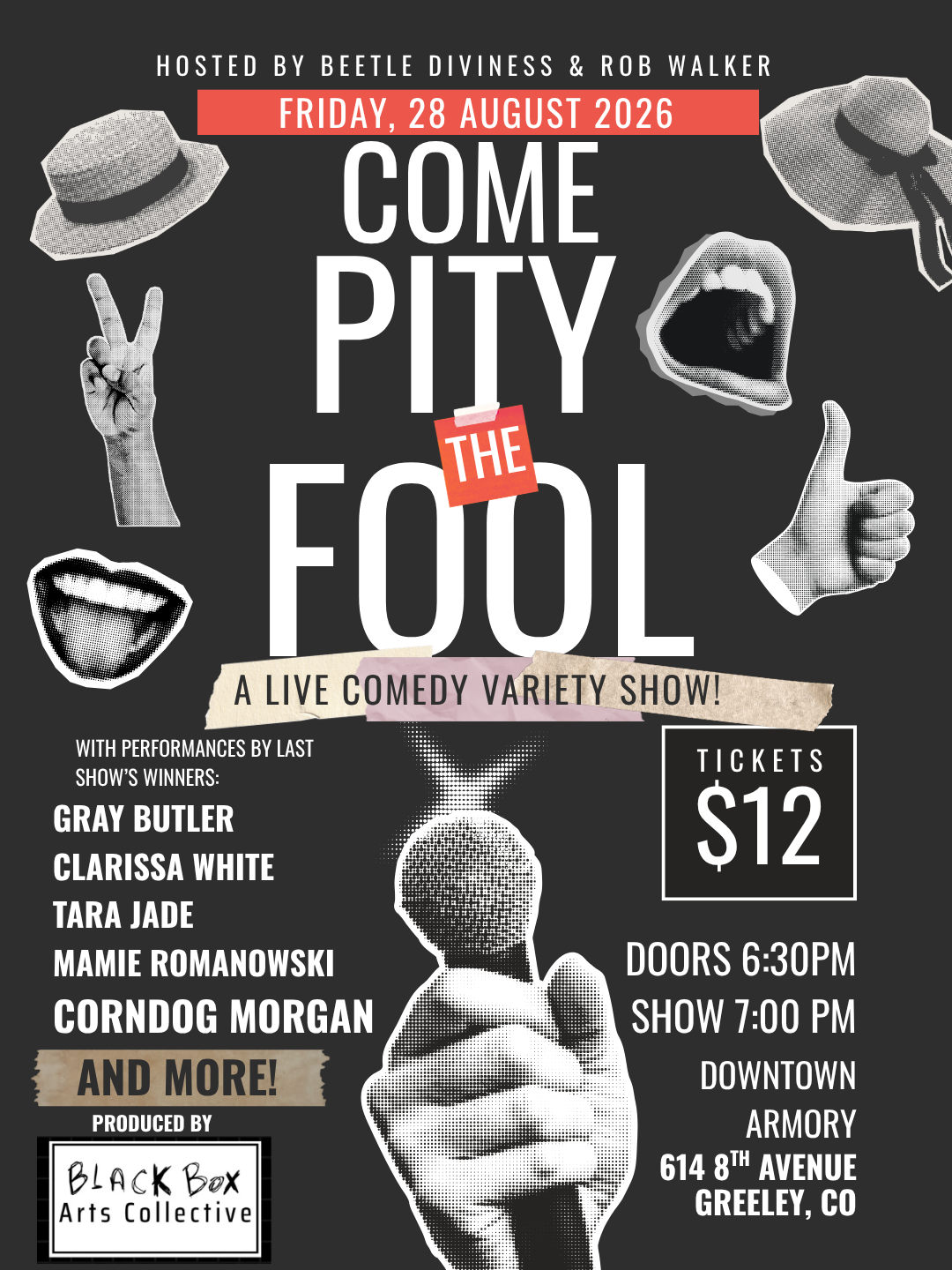 Come Pity the Fool August