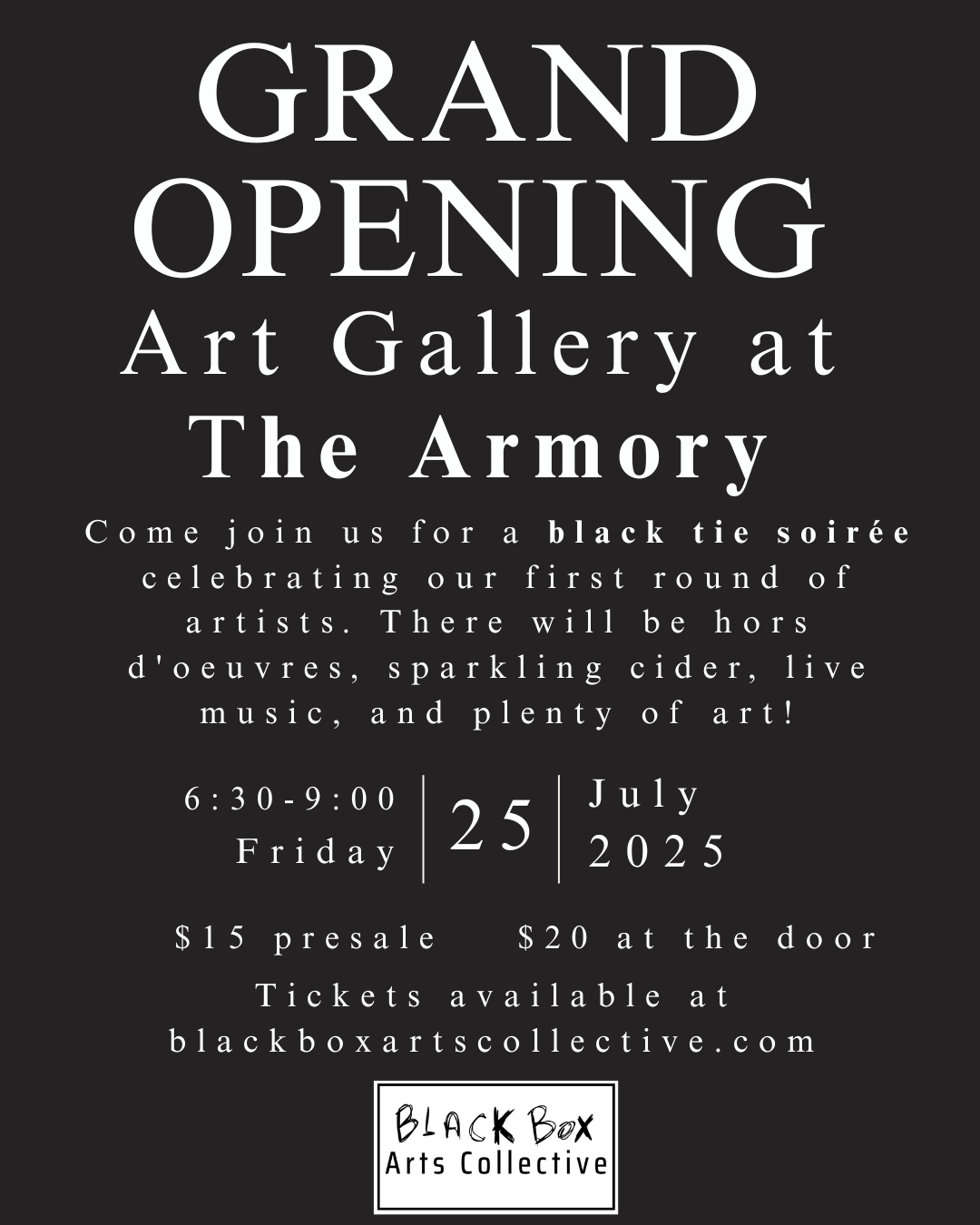 BlackBox Gallery Opening Gala